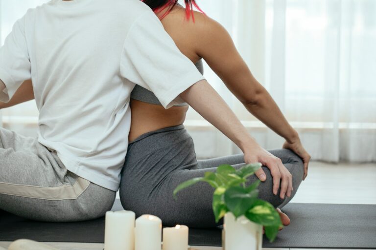 Yoga mit Partner